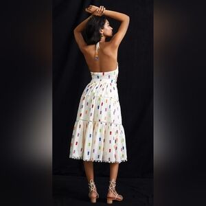 NWT Farm Rio Pineapple Midi Dress XS $295